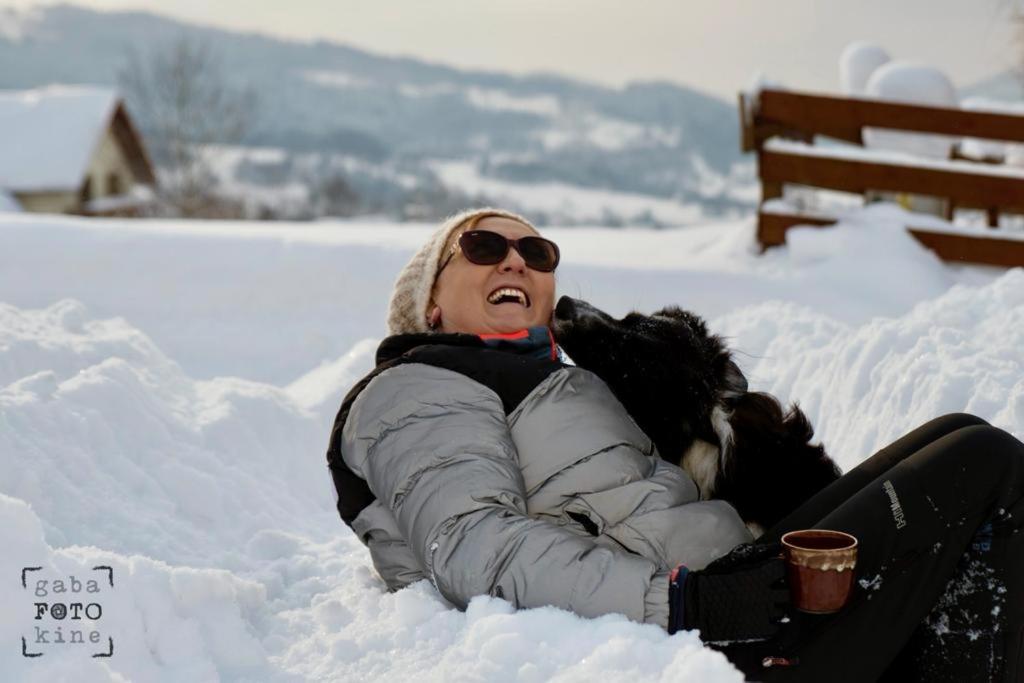 Chata Drewniana Stefanowka Slemien Exteriér fotografie