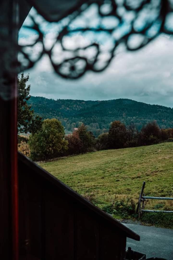 Chata Drewniana Stefanowka Slemien Exteriér fotografie