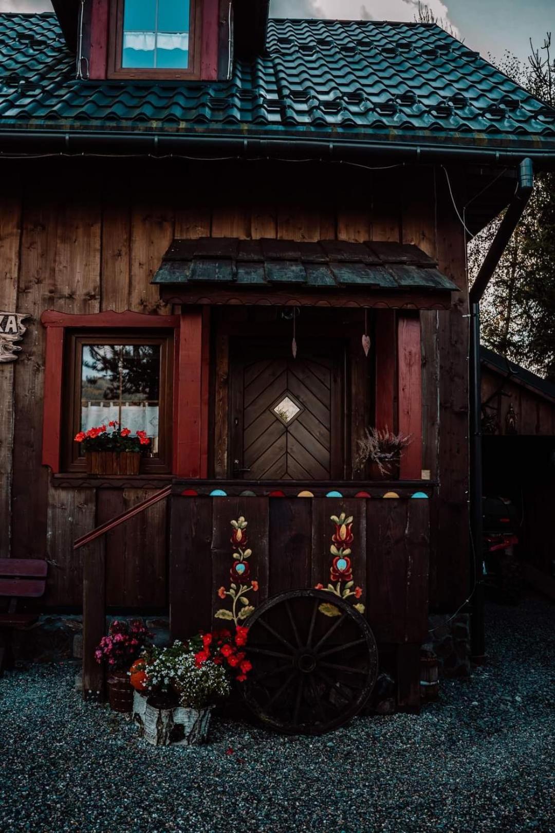 Chata Drewniana Stefanowka Slemien Exteriér fotografie