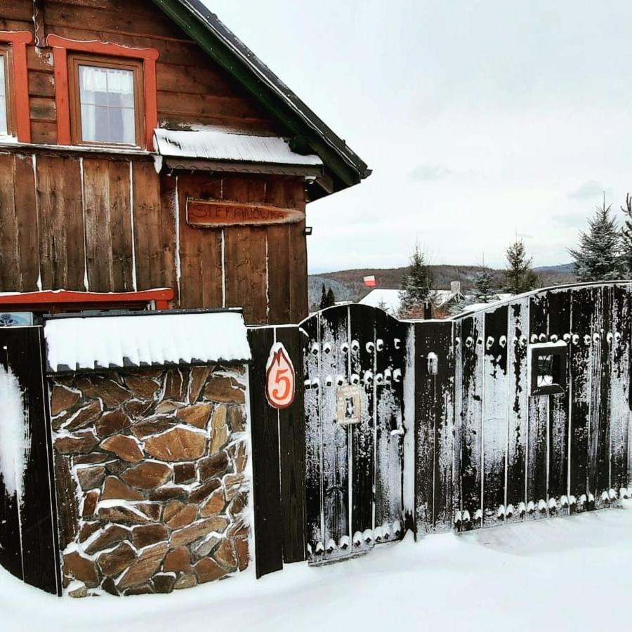 Chata Drewniana Stefanowka Slemien Exteriér fotografie