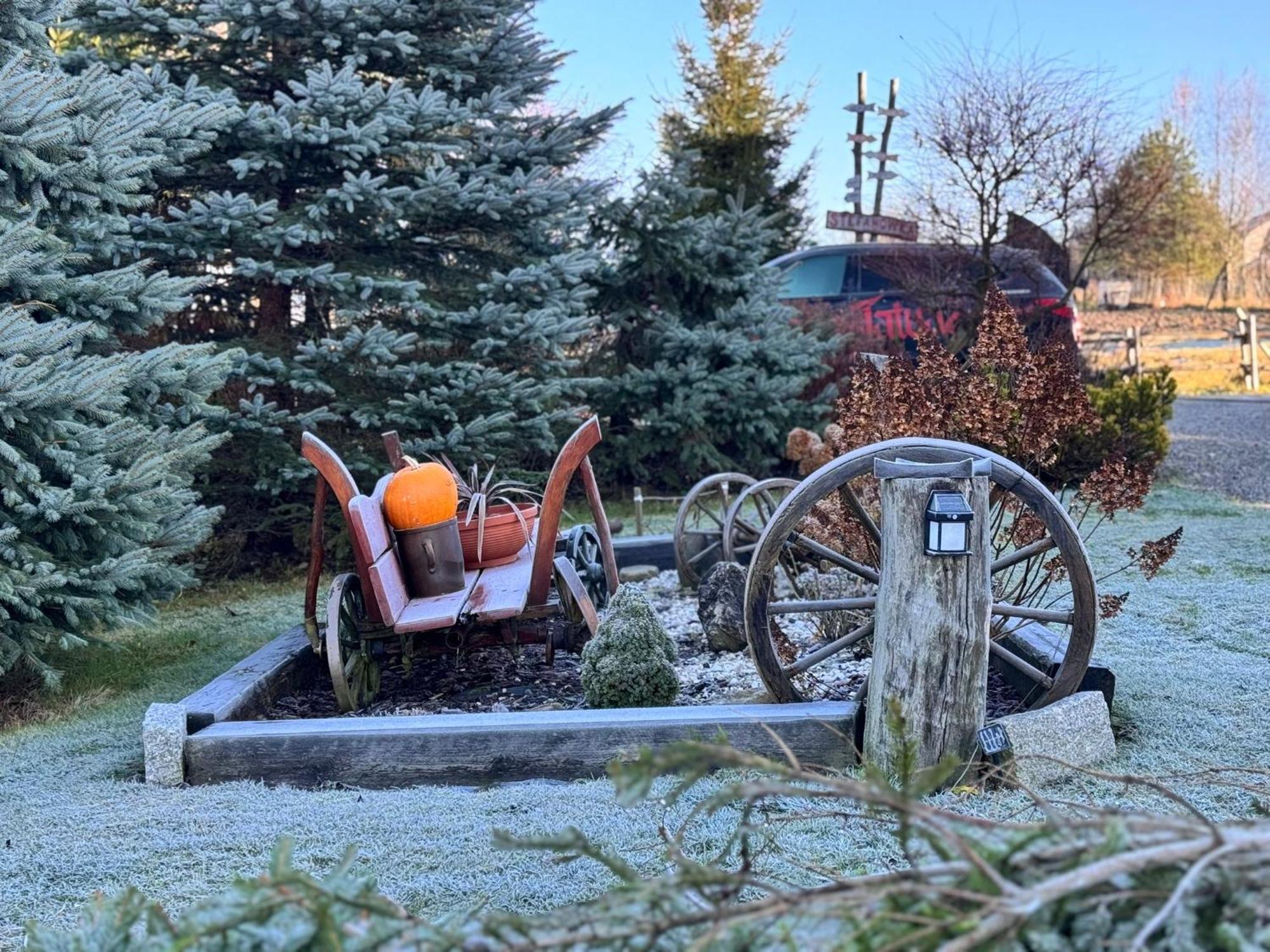 Chata Drewniana Stefanowka Slemien Exteriér fotografie